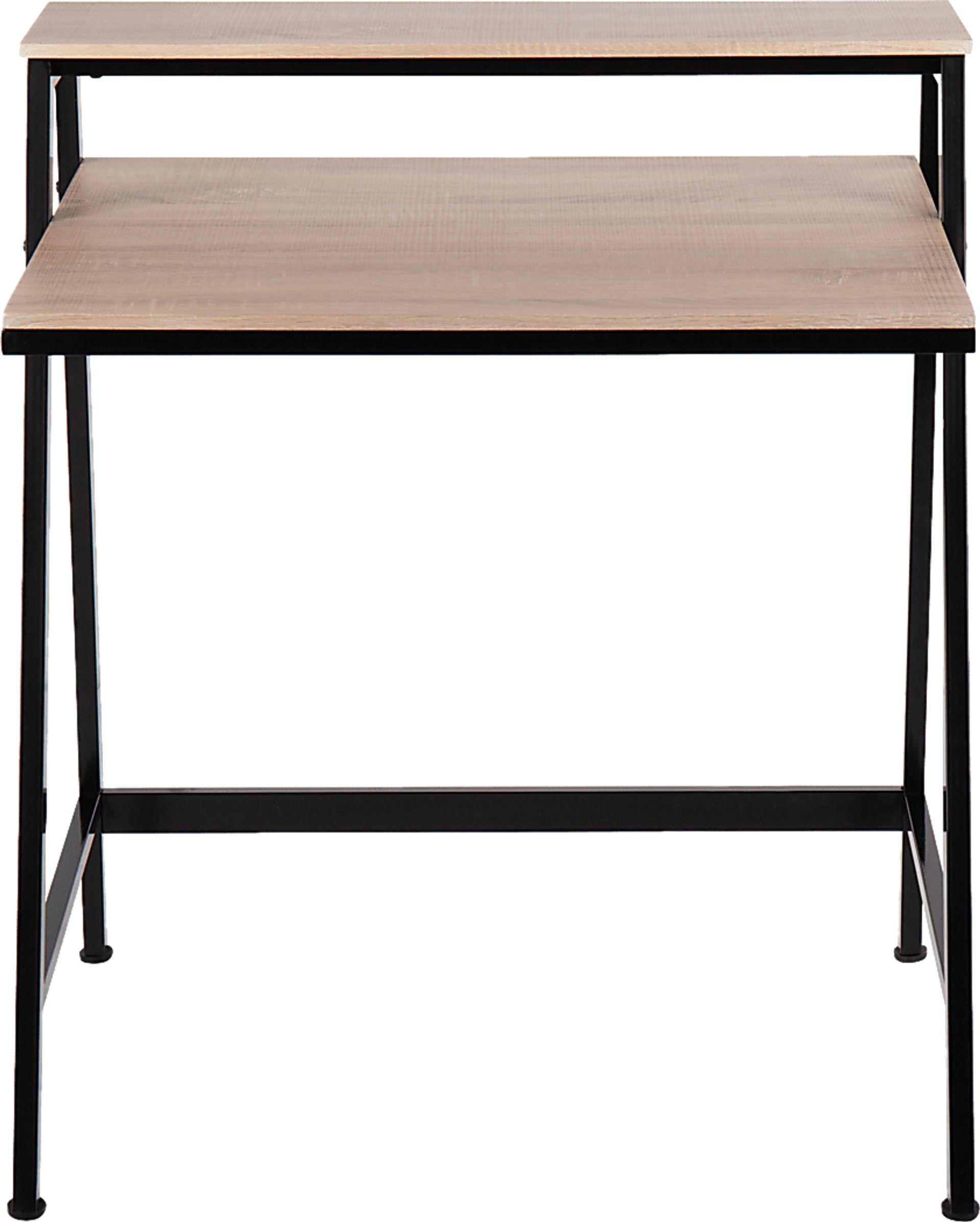 Arch Hill Natural Black Desk - Image 5