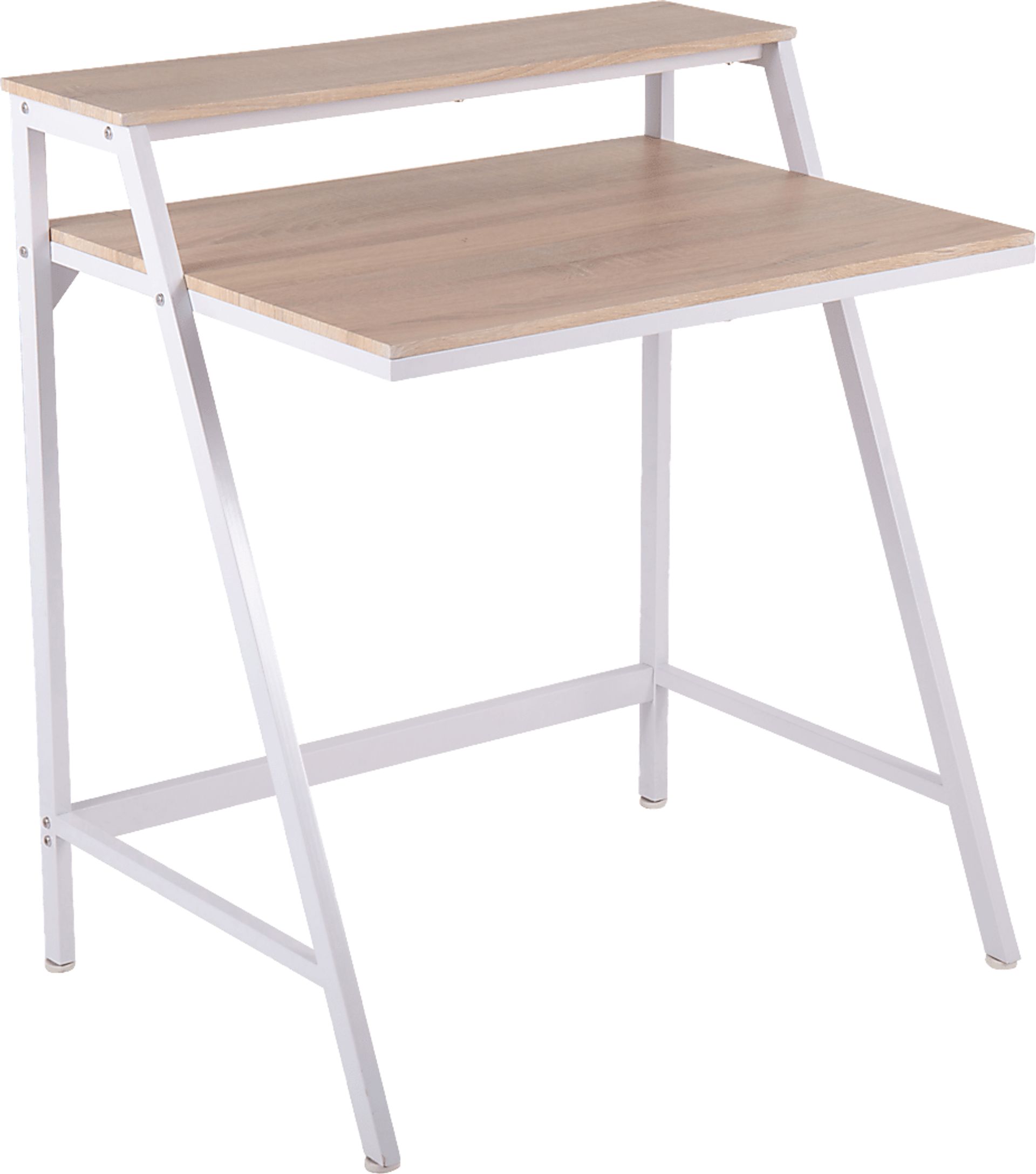 Arch Hill Natural White Desk - Image 1