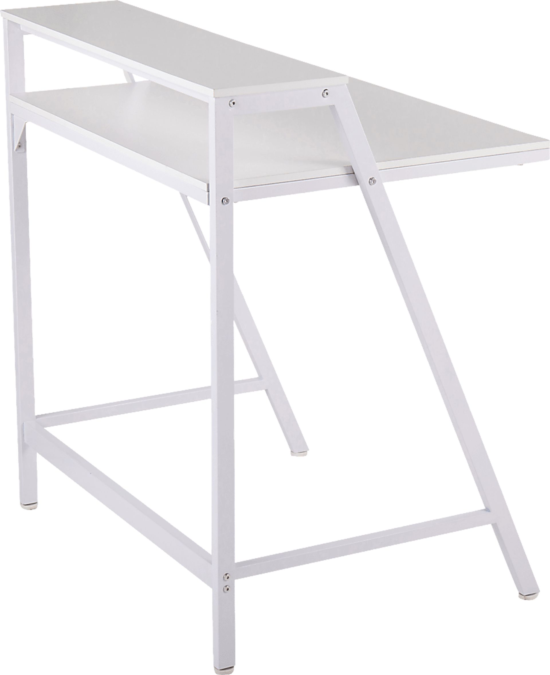 Arch Hill White Desk - Image 3