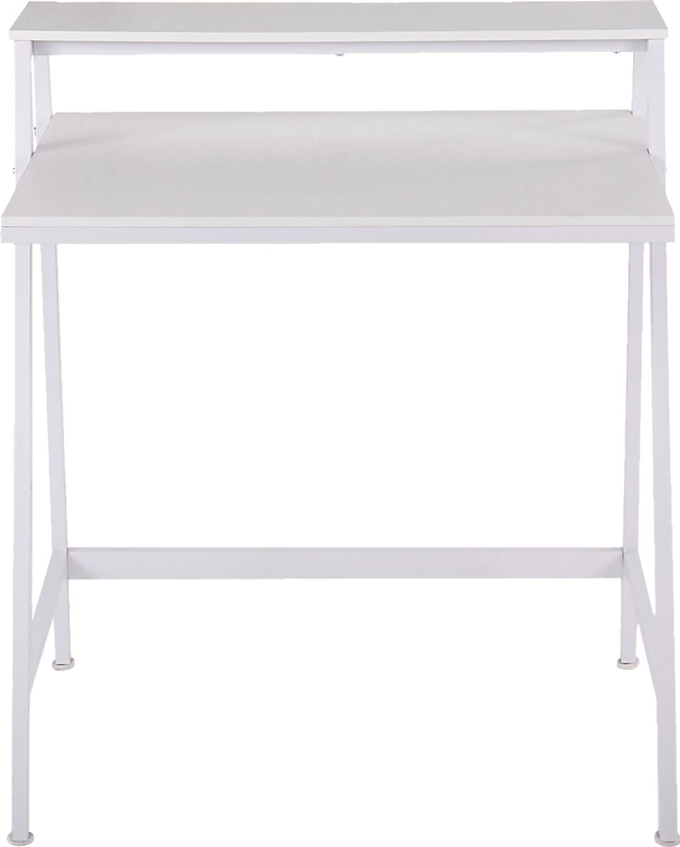 Arch Hill White Desk