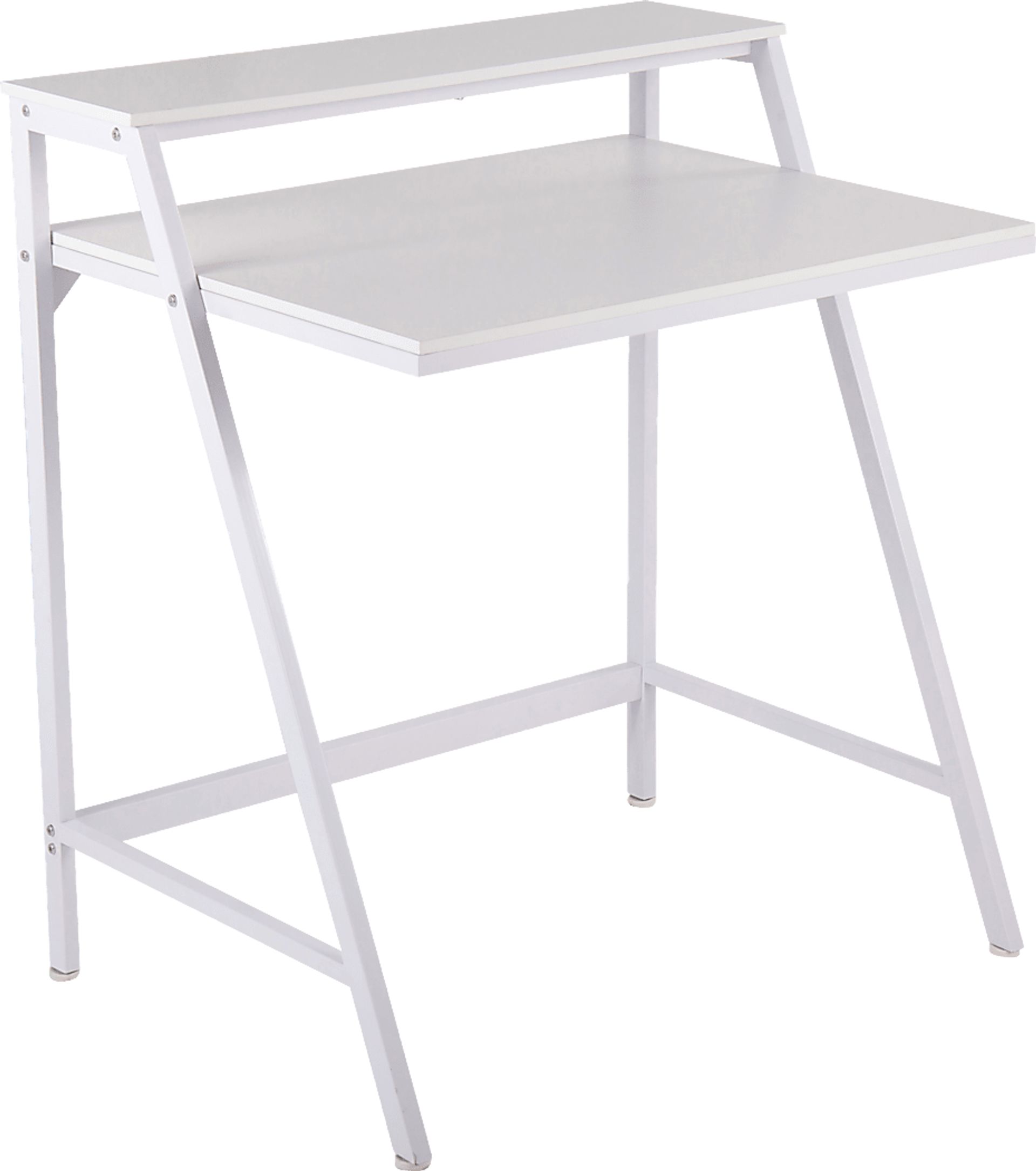 Arch Hill White Desk - Image 1