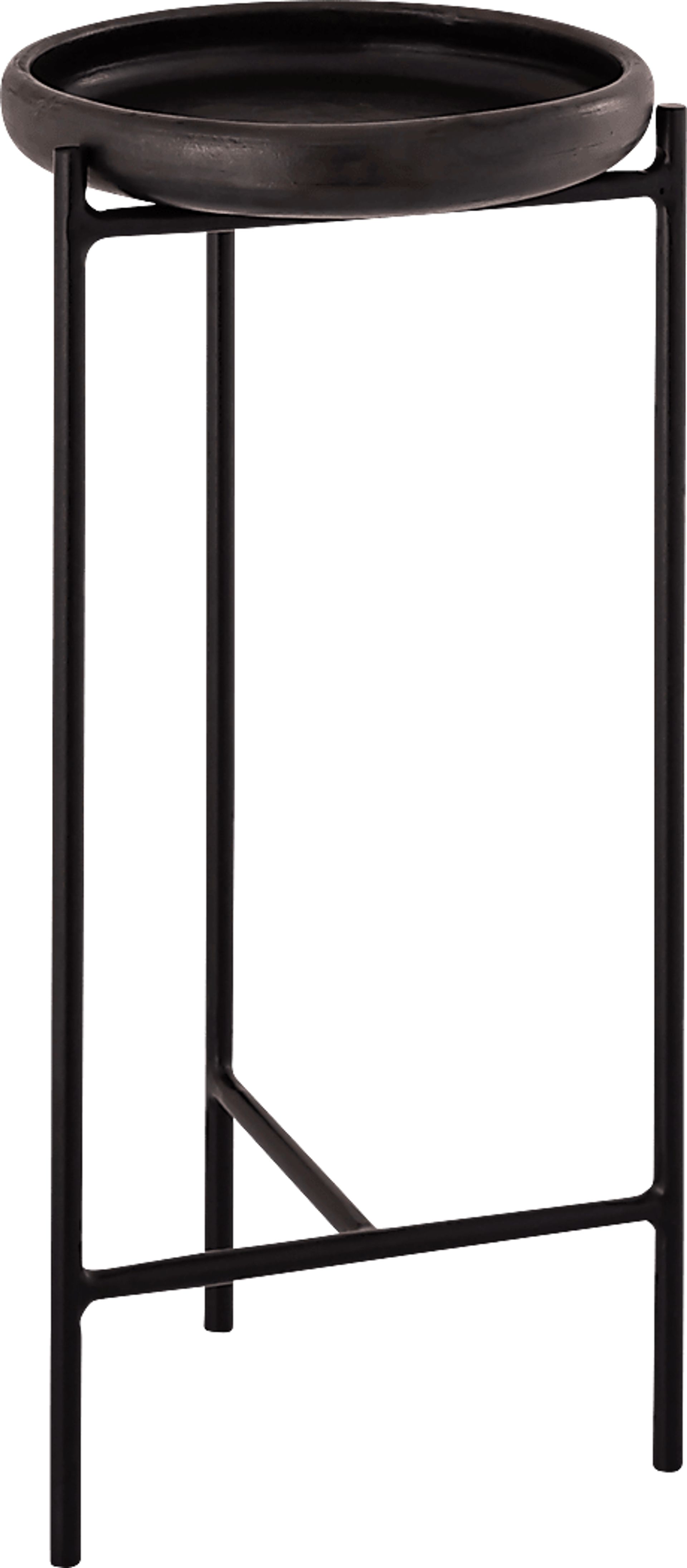 Archad Black Side Table - Image 1
