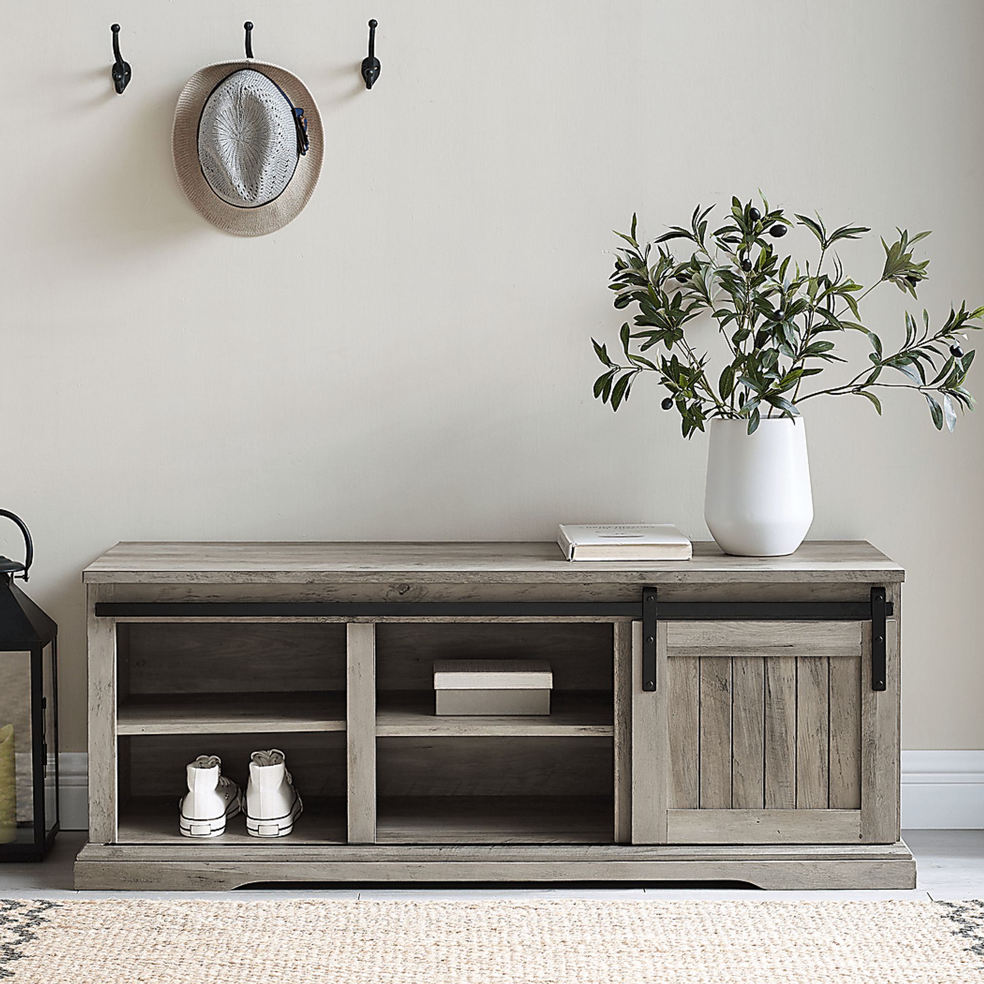 Archdale Gray Accent Bench - Image 5