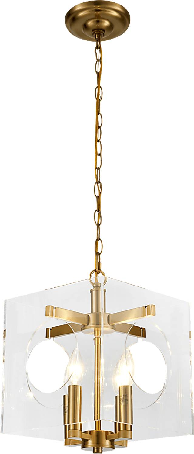 Archer Garden Gold Chandelier - Thumbnail - Image 1