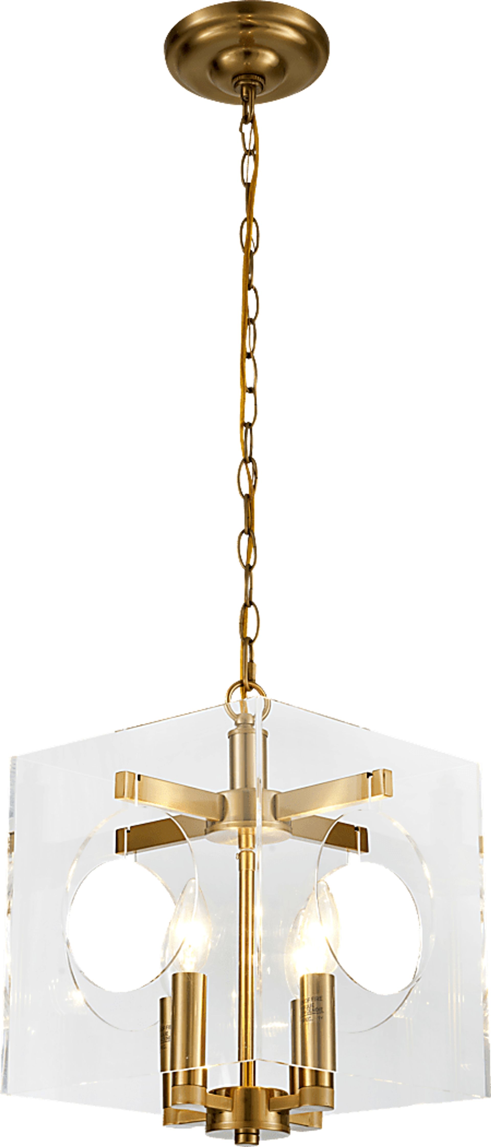 Archer Garden Gold Chandelier - Image 1