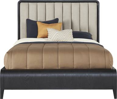 queen upholstered bed