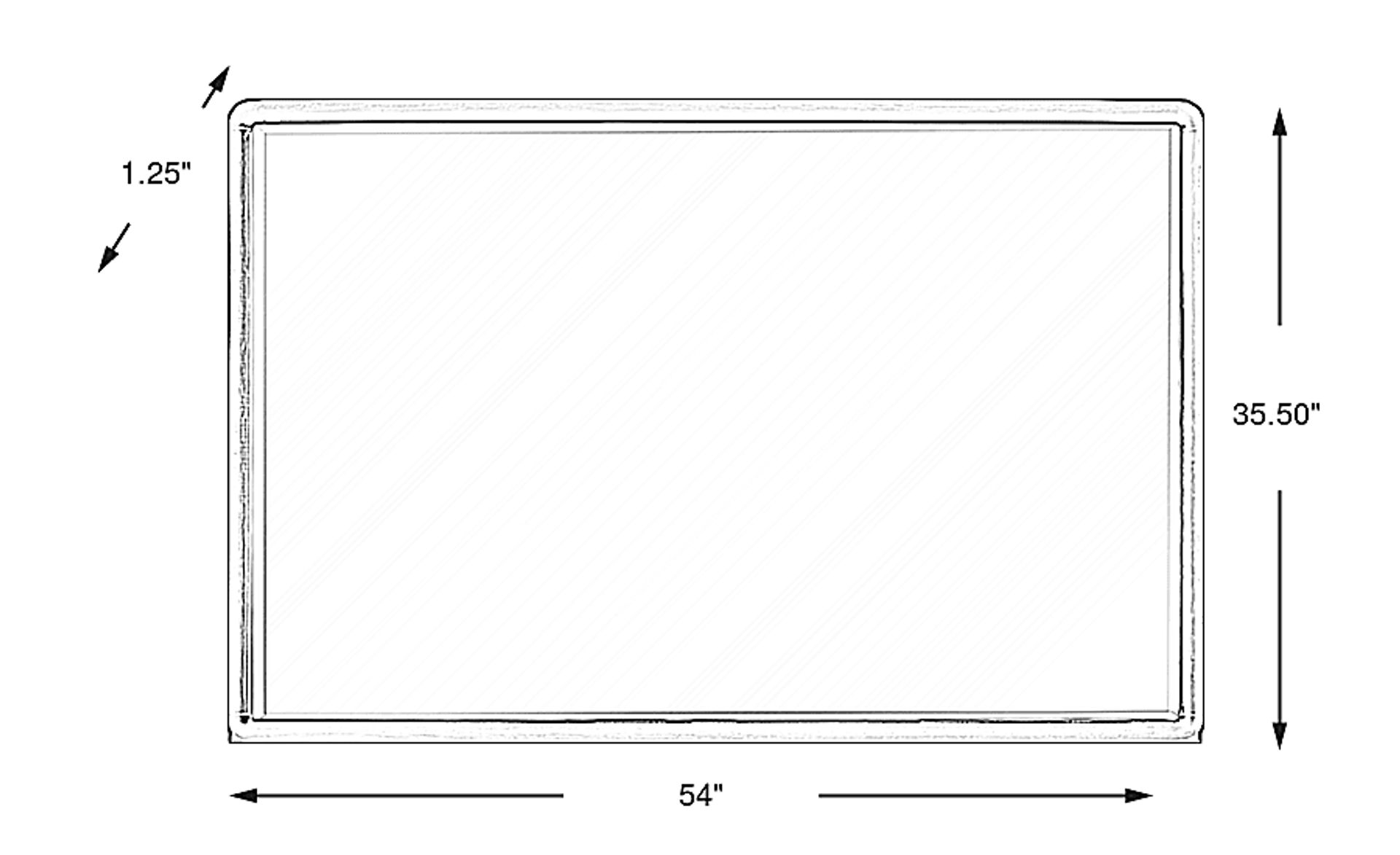 Dimension Image. Please refer to the Dimension Tab on this page for dimension details.