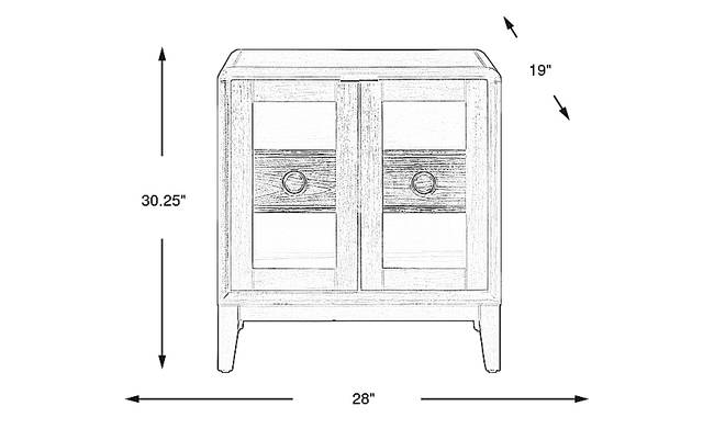 Dimension Image. Please refer to the Dimension Tab on this page for dimension details.