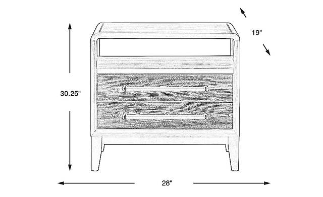 Dimension Image. Please refer to the Dimension Tab on this page for dimension details.