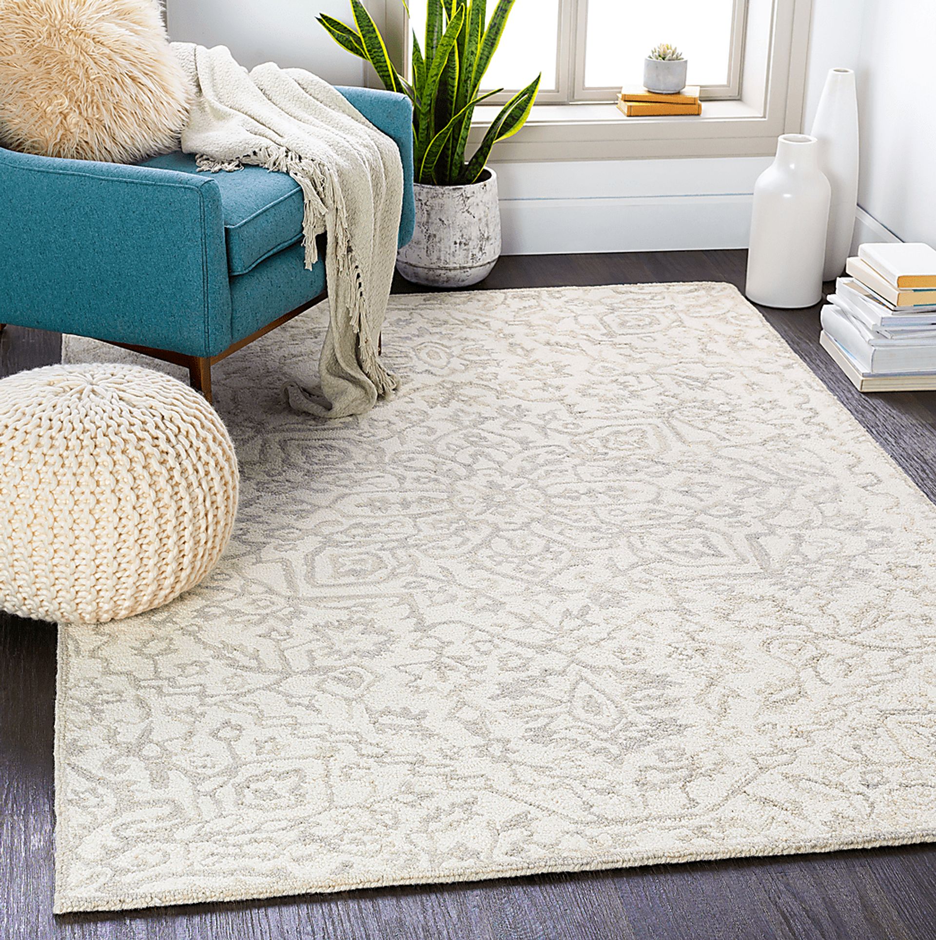 Arcilla Taupe 8'10 x 12' Rug - Image 7