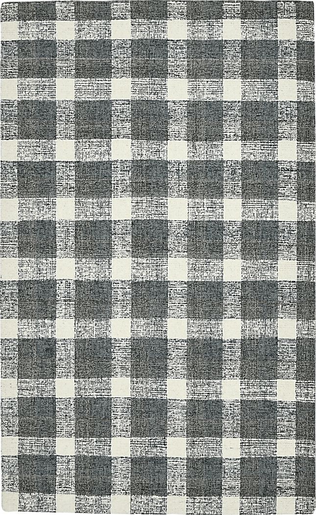 Arcton Dark Gray 5' x 7'6 Rug