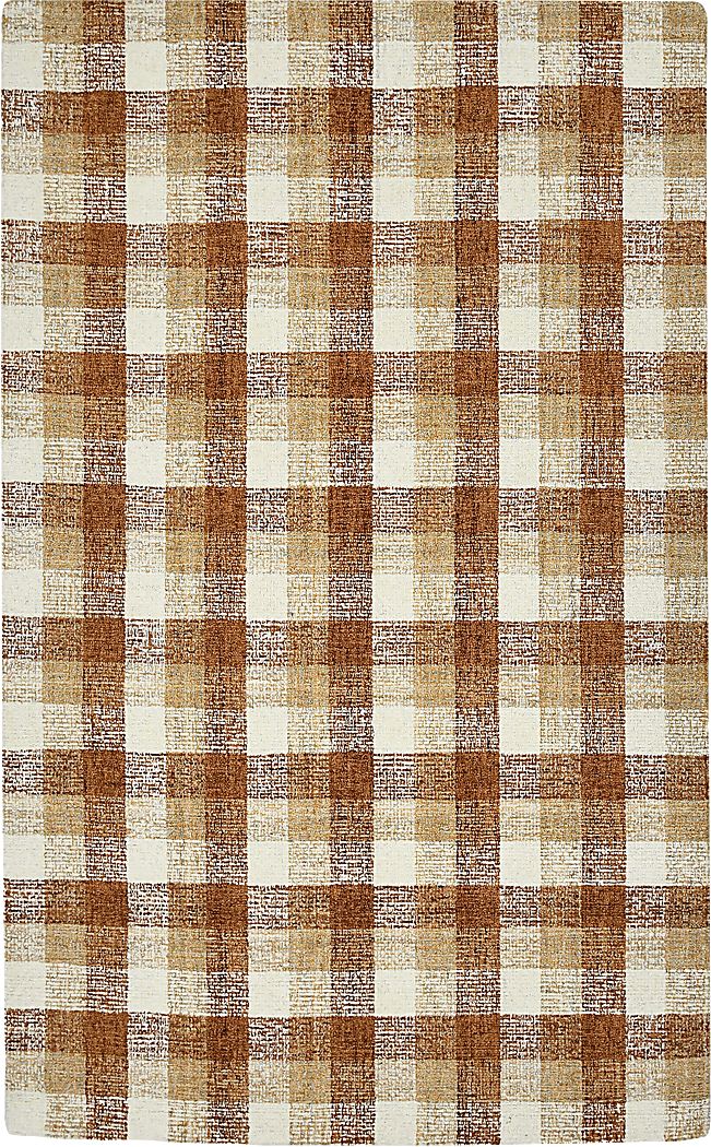 Arcton Orange 8' x 10' Rug