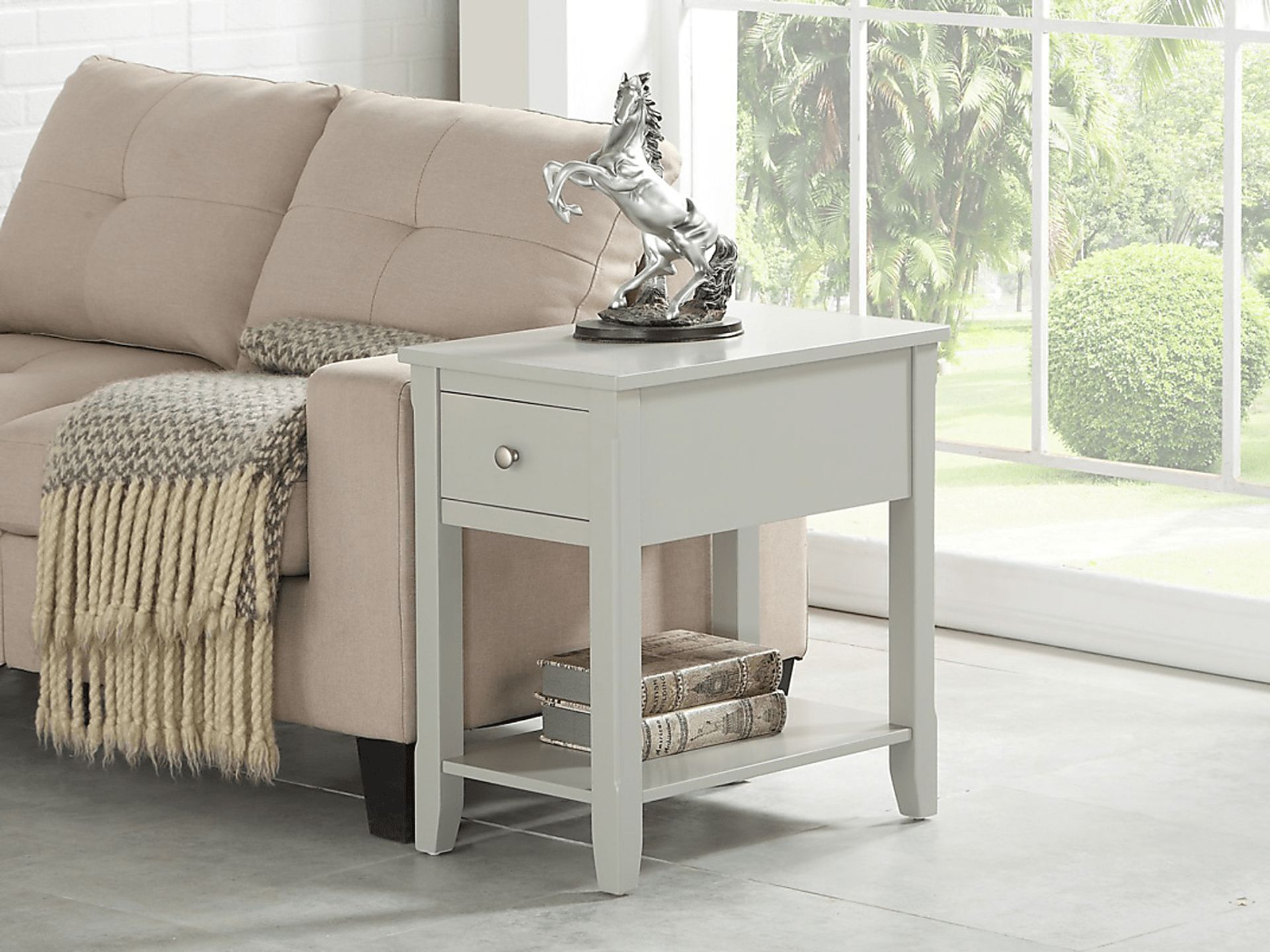 Ardale Gray Accent Table - Image 2