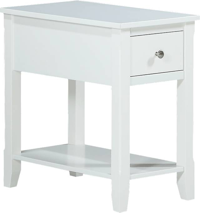 Ardale White Accent Table - Thumbnail - Image 1