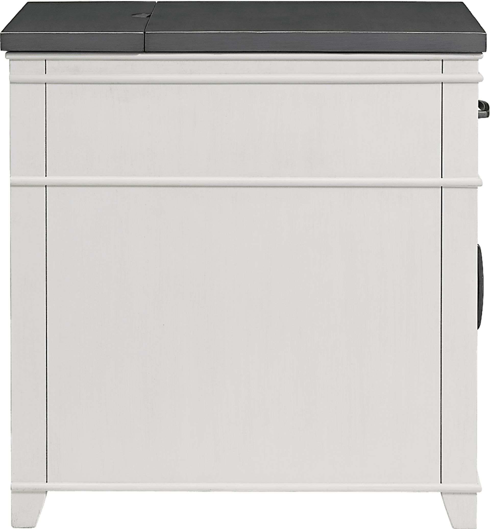 Ardath White Chairside Table - Image 7