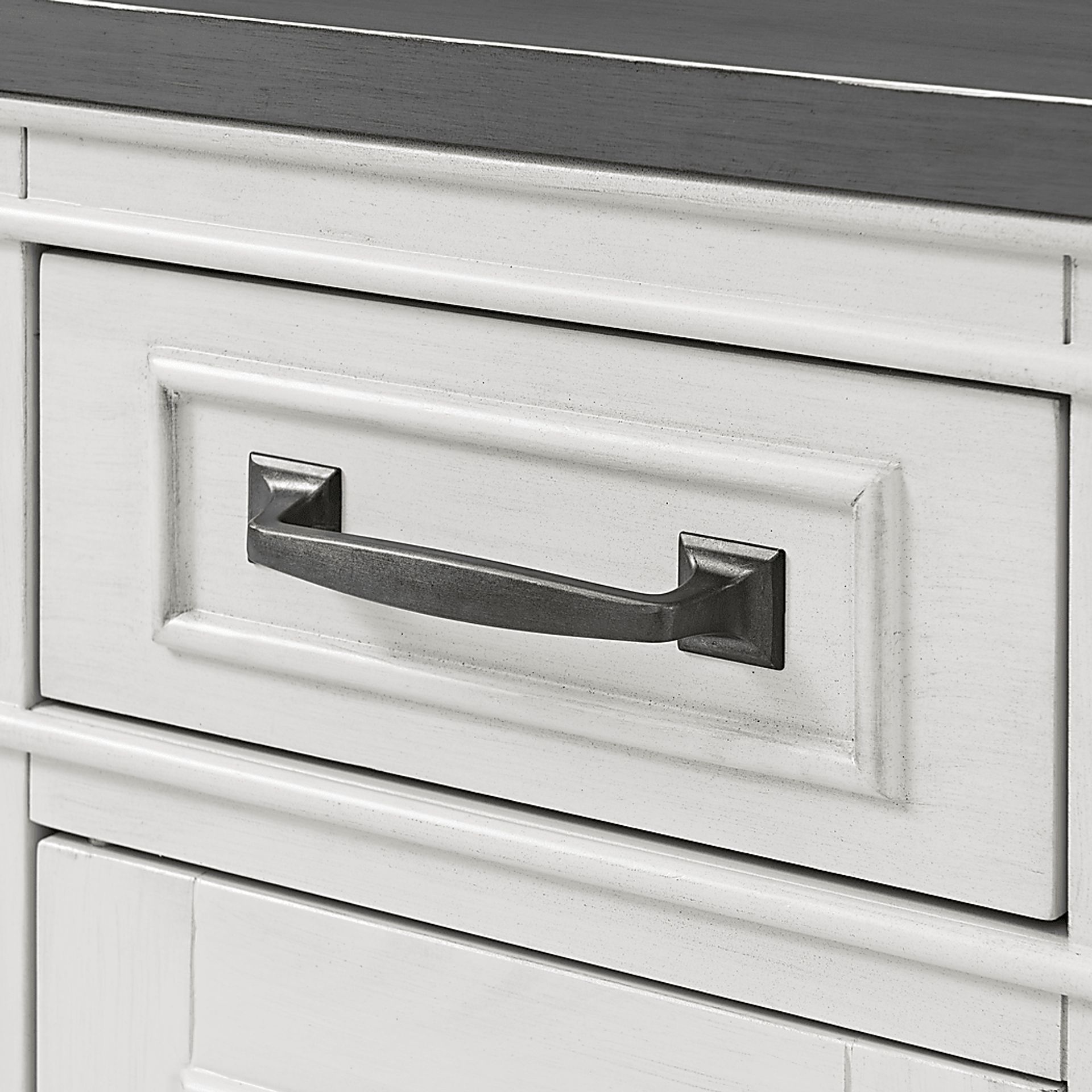 Ardath White Chairside Table - Image 8