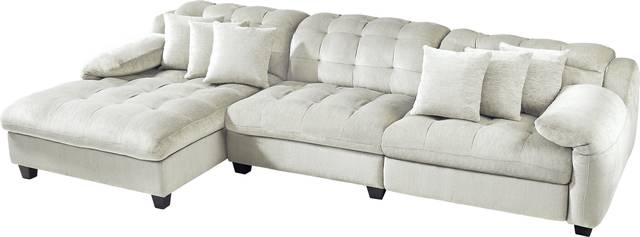 Ardelia Lane Light Gray 6 Pc Dual Power Reclining Sectional Living Room - Thumbnail - Image 3