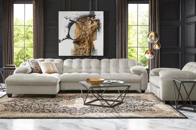 Ardelia Lane Light Gray 3 Pc Dual Power Reclining Sectional - Thumbnail - Image 2