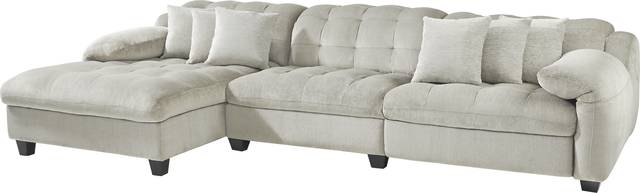 Ardelia Lane Light Gray 6 Pc Dual Power Reclining Sectional Living Room - Thumbnail - Image 2