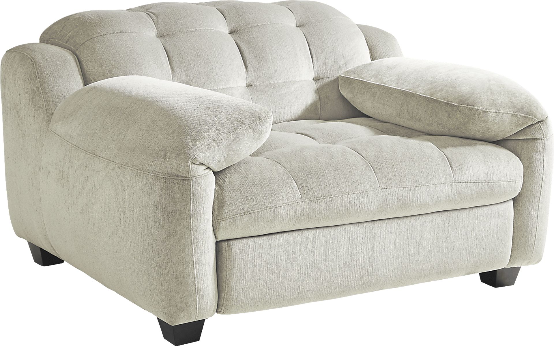 Ardelia Lane Light Gray Dual Power Recliner - Image 1