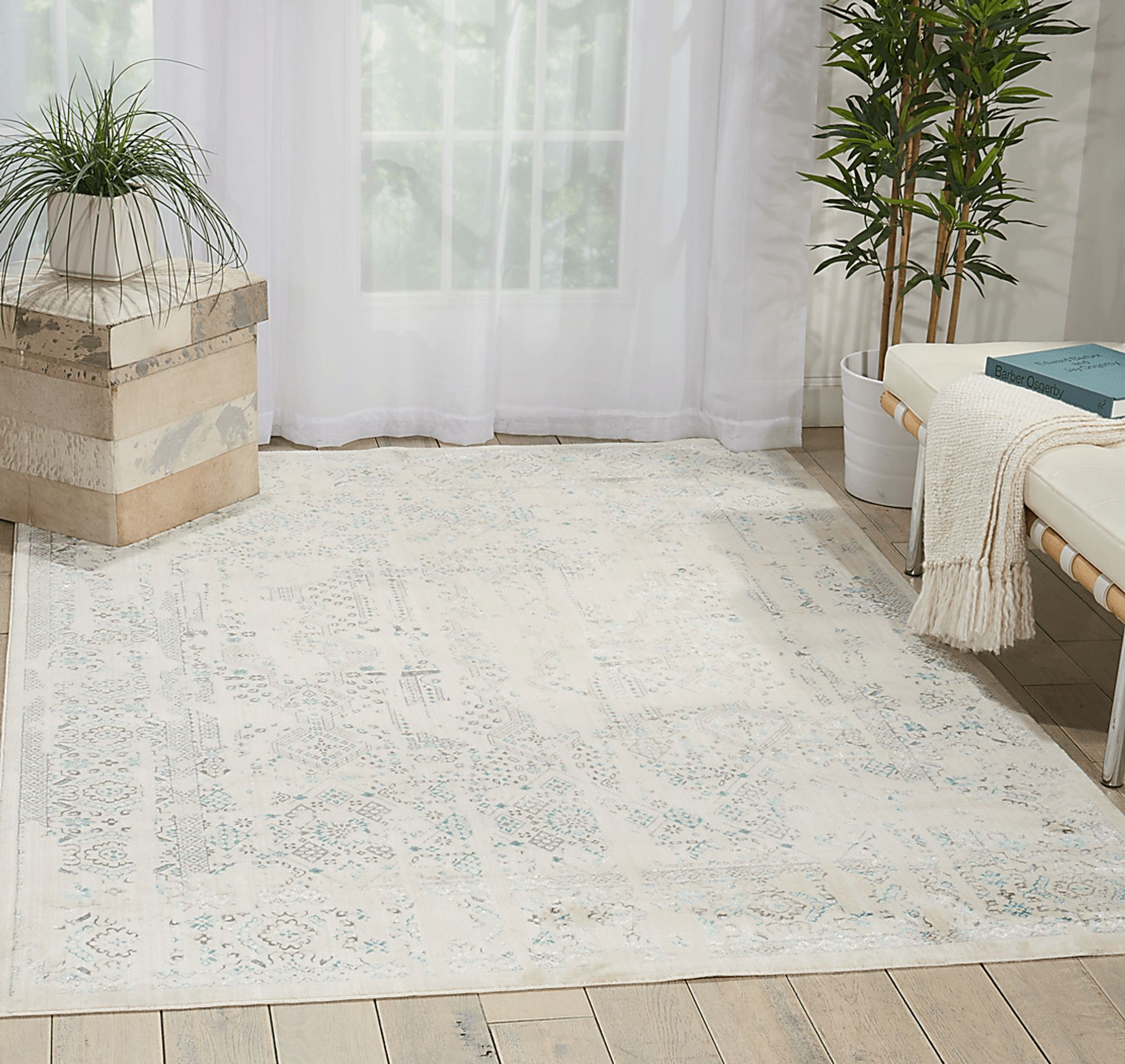 Ardella Ivory 9'10 x 13'2 Rug - Image 4
