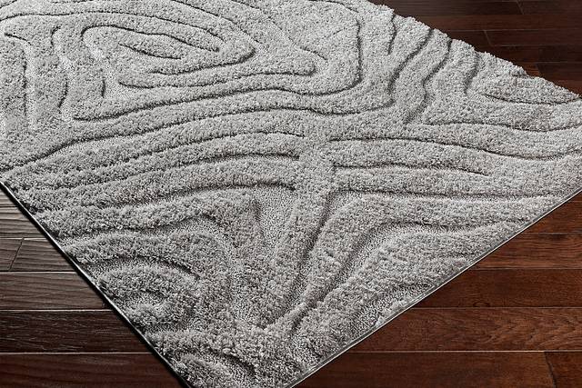 Ardenne Charcoal 5'3 x 7'3 Rug - Thumbnail - Image 3