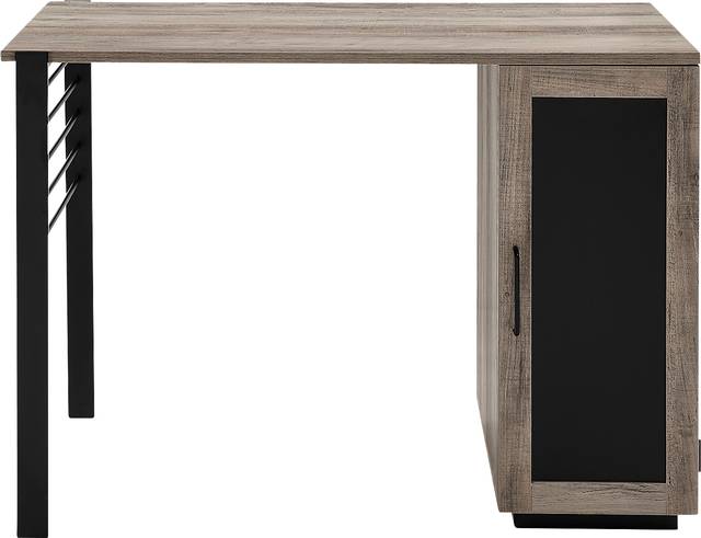Ardeno Gray Storage Desk - Thumbnail - Image 1