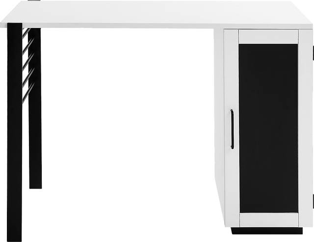 Ardeno White Storage Desk - Thumbnail - Image 1