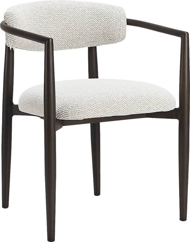 Ardisiaa White Dining Chair - Thumbnail - Image 1
