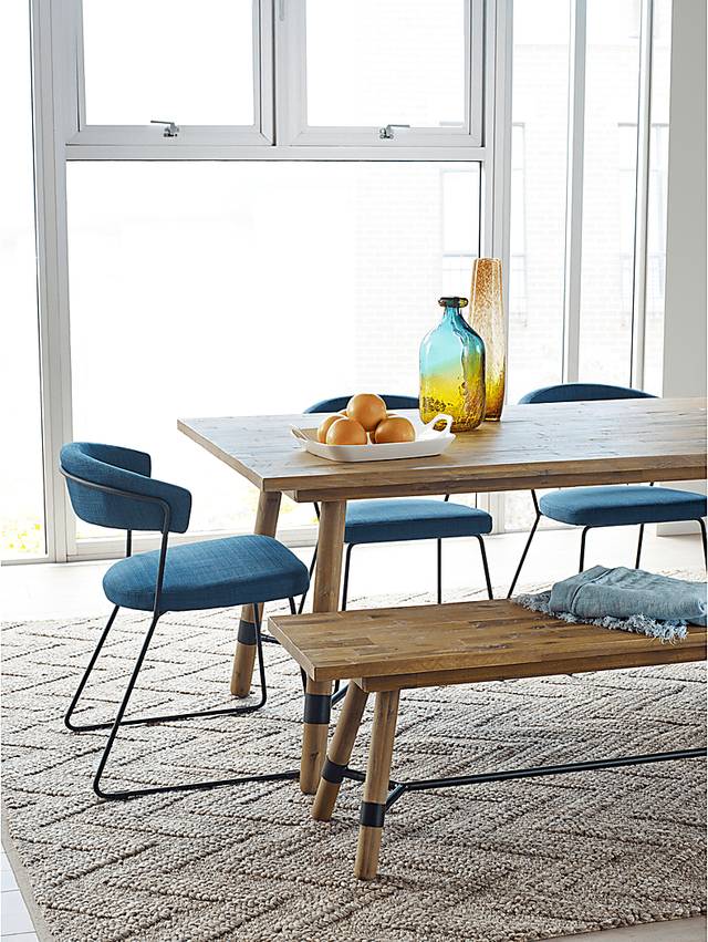Ardith Blue Side Chair, Set of 2 - Thumbnail - Image 6
