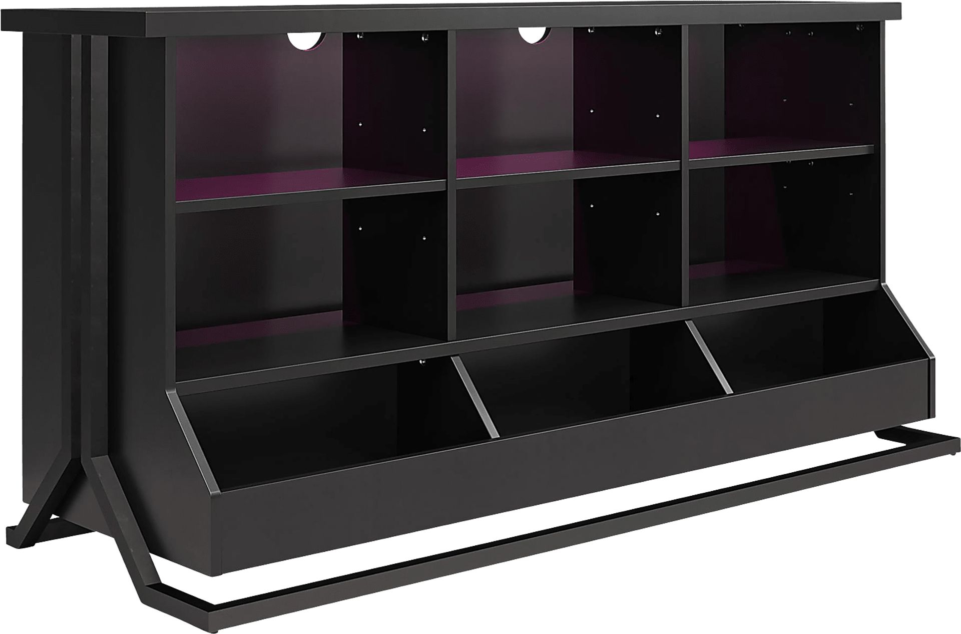 Ardmoore Black 58 In. Gaming Console - Image 1