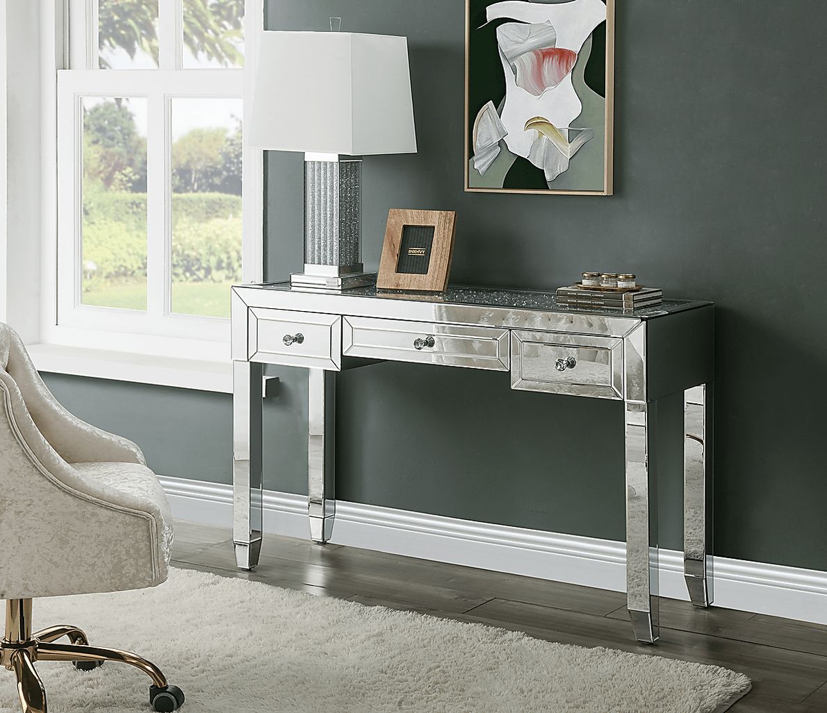 Ardossan Silver Desk
