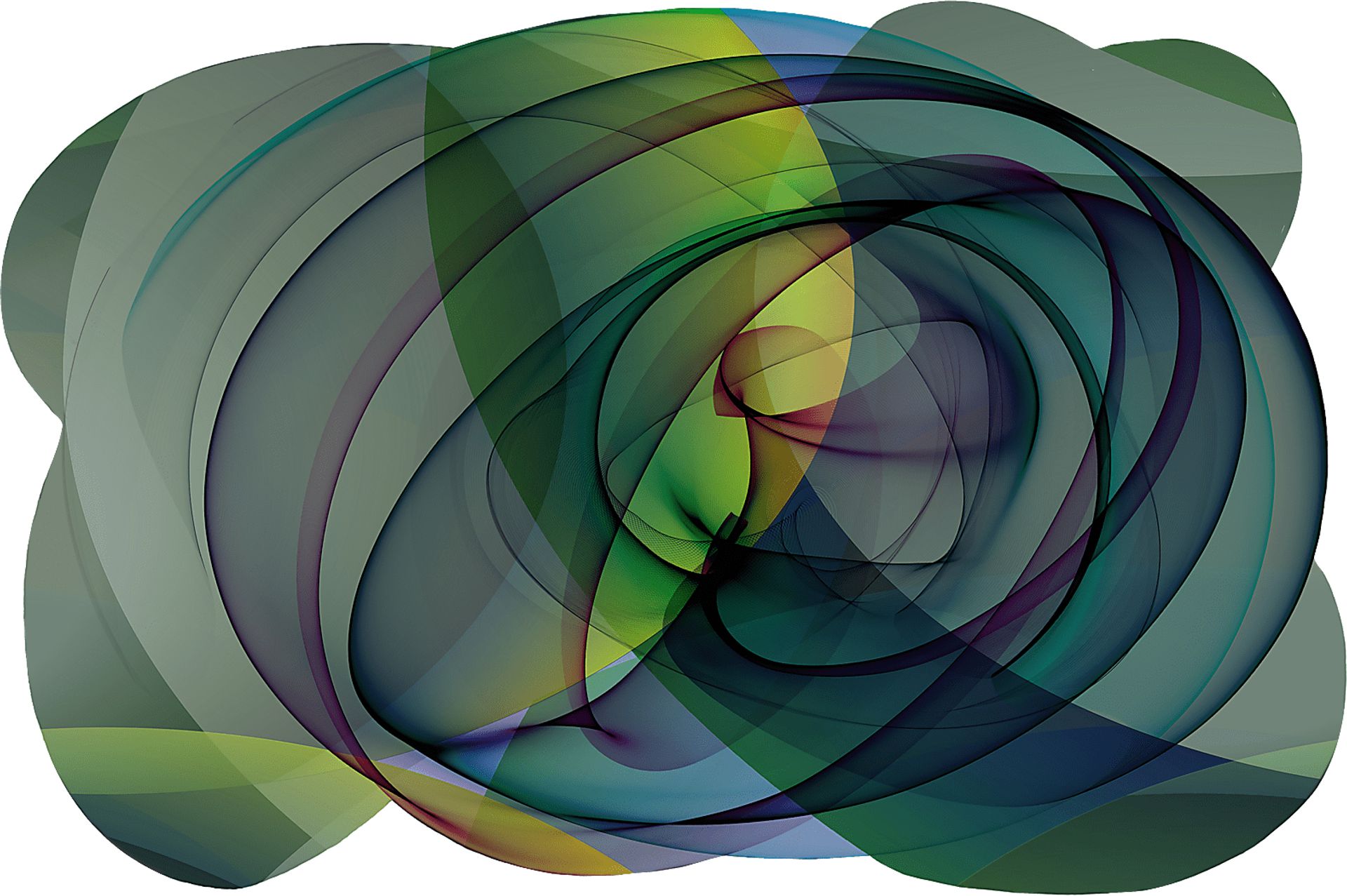 Ardway II Green Artwork - Image 1