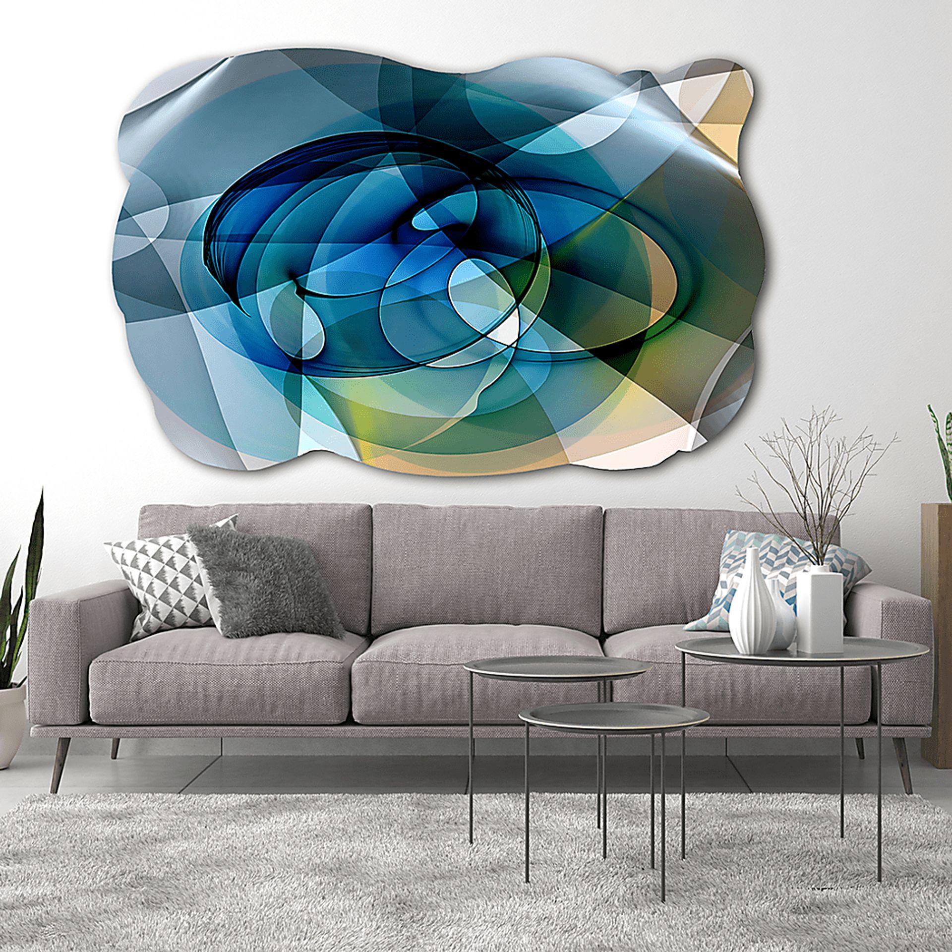 Ardway III Blue Artwork - Image 2