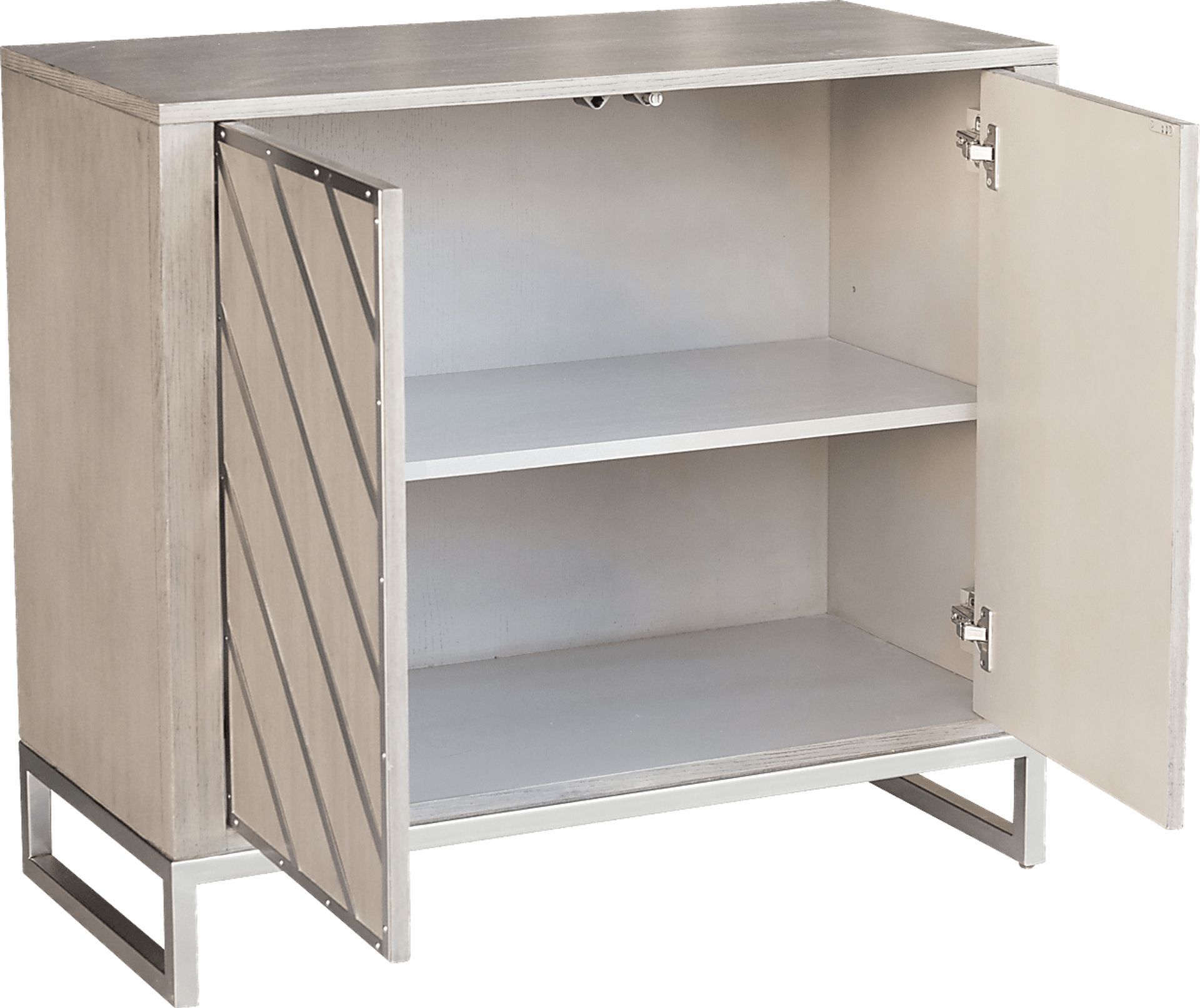 Ardwell Gray Accent Cabinet - Image 2