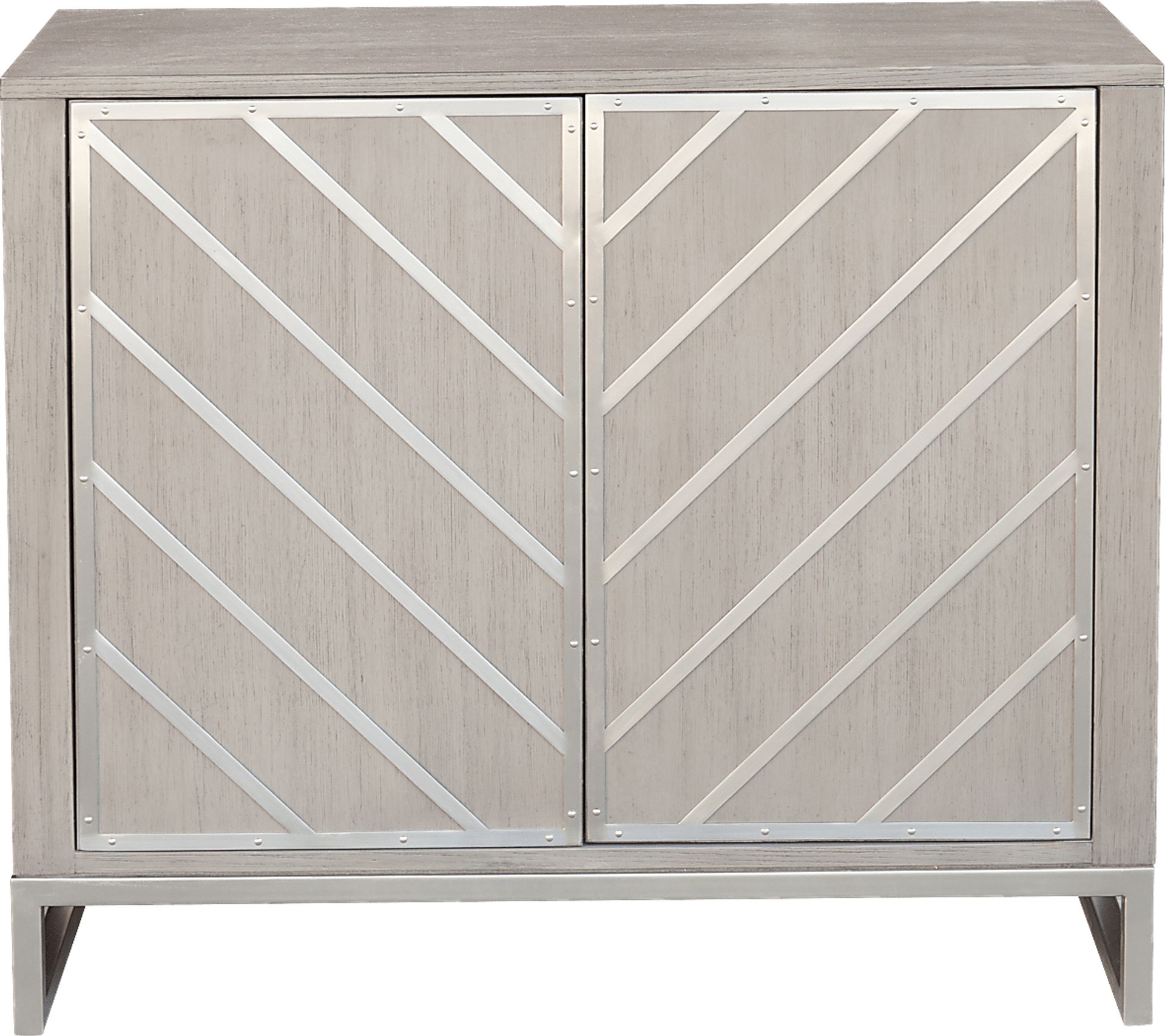 Ardwell Gray Accent Cabinet - Image 1