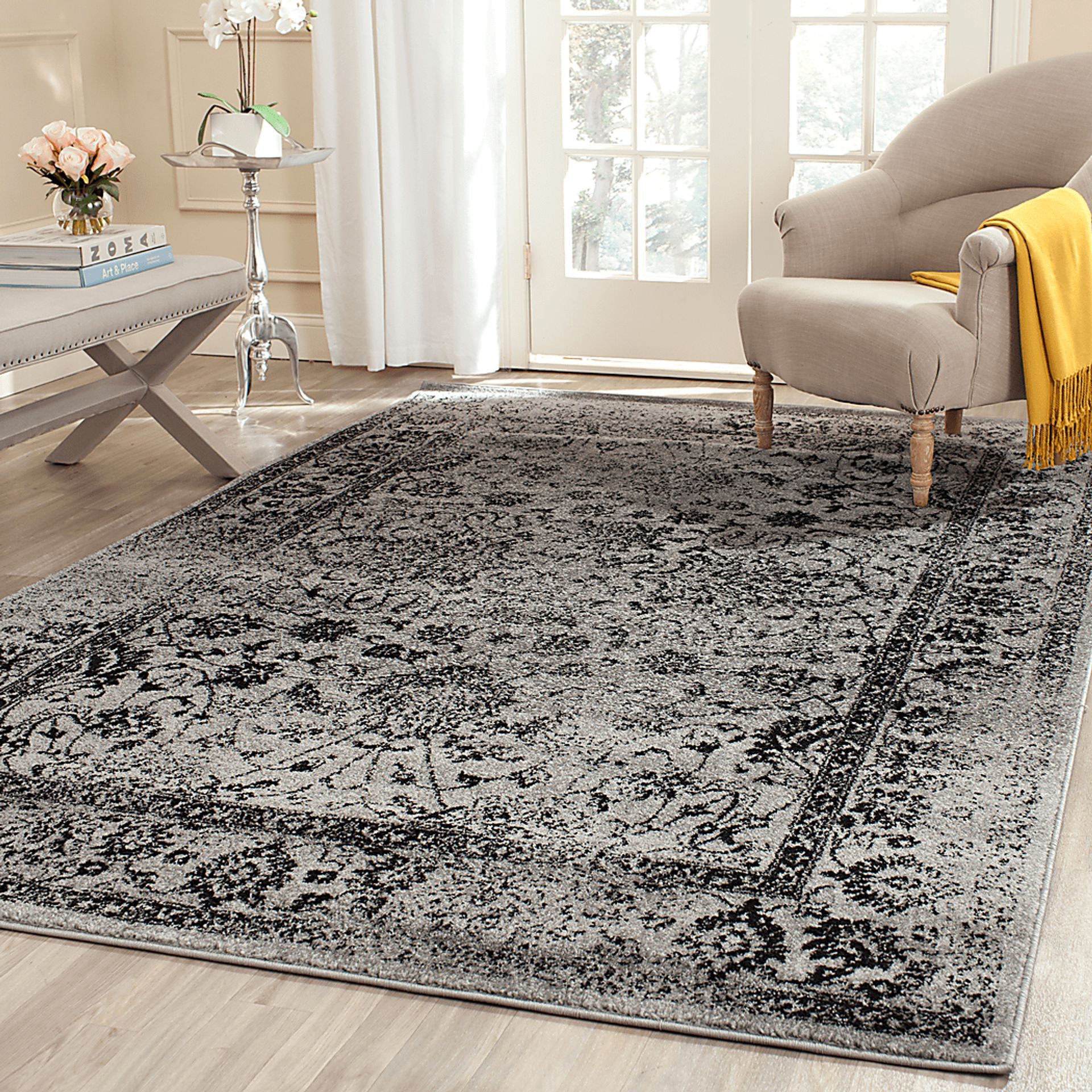 Ardyne Gray 6' x 9' Rug - Image 4