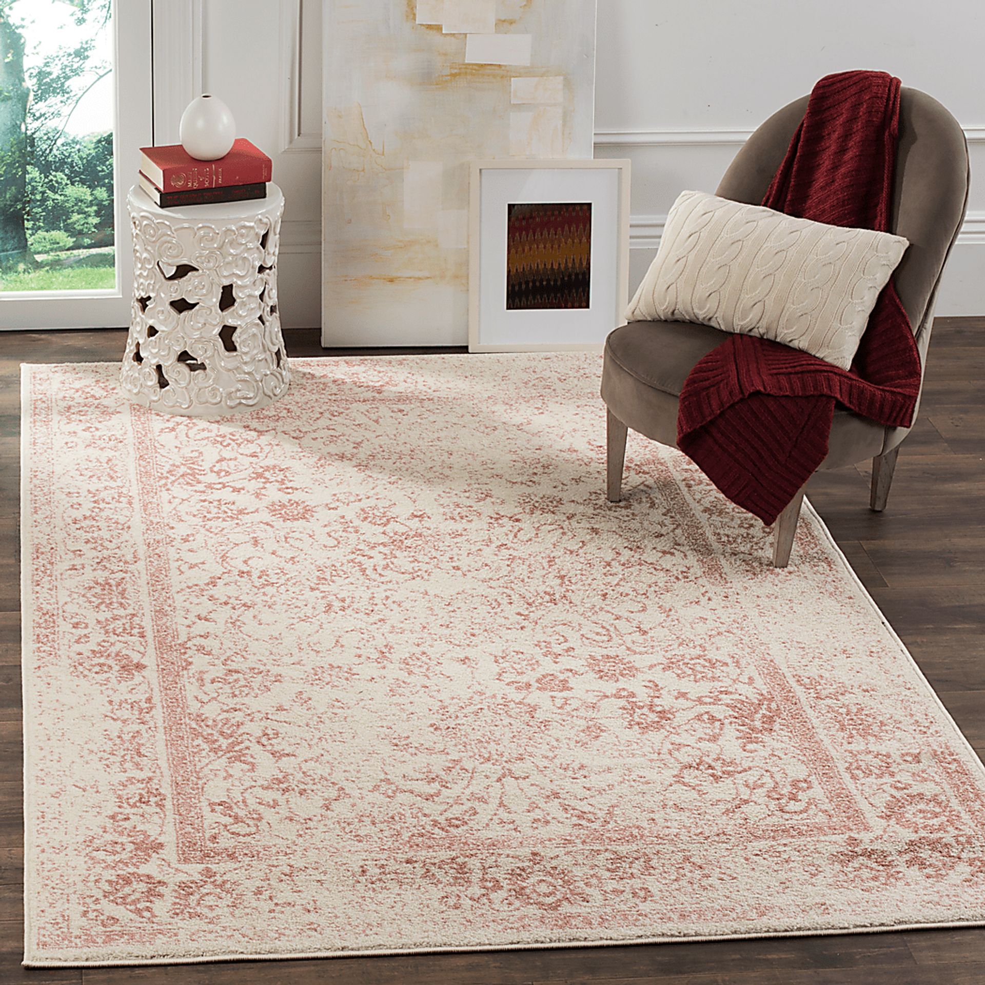 Ardyne Red 5' x 8' Rug - Image 4