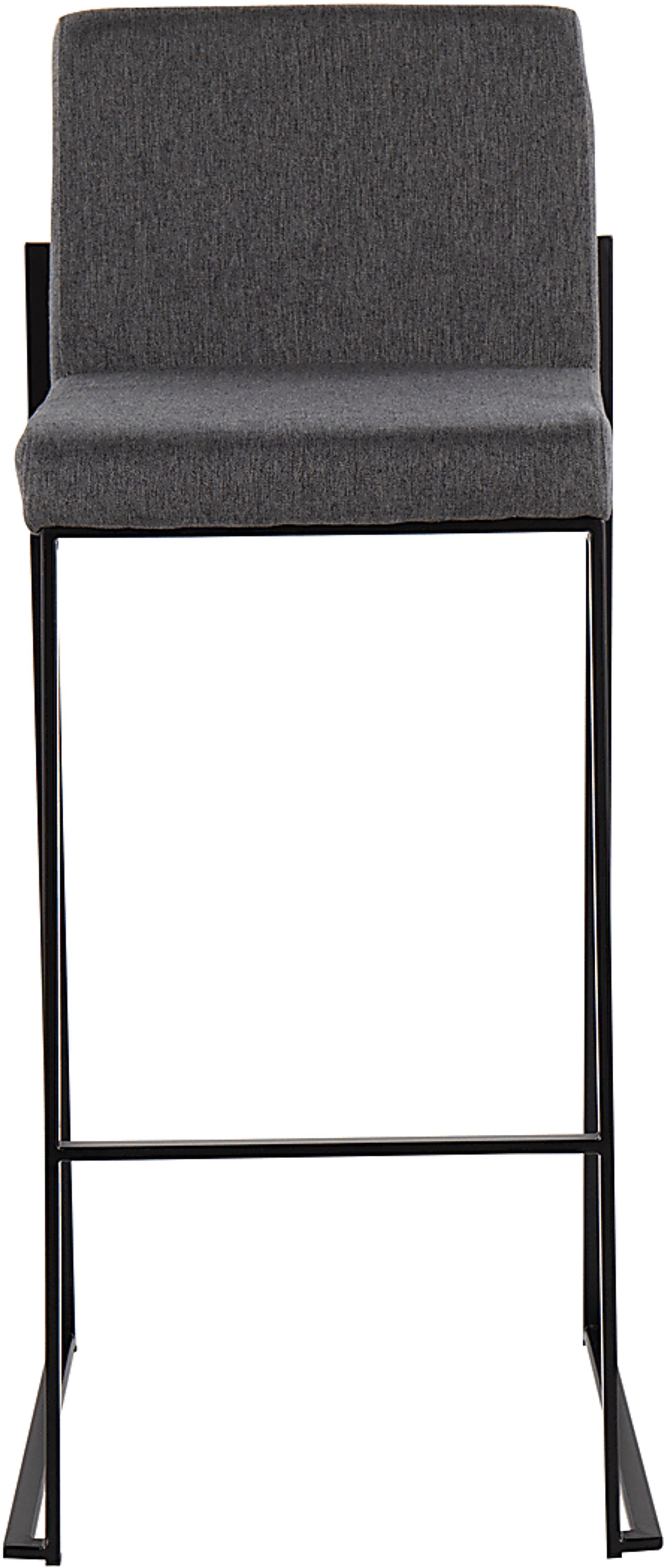 Arelane II Charcoal Barstool, Set of 2 - Image 4