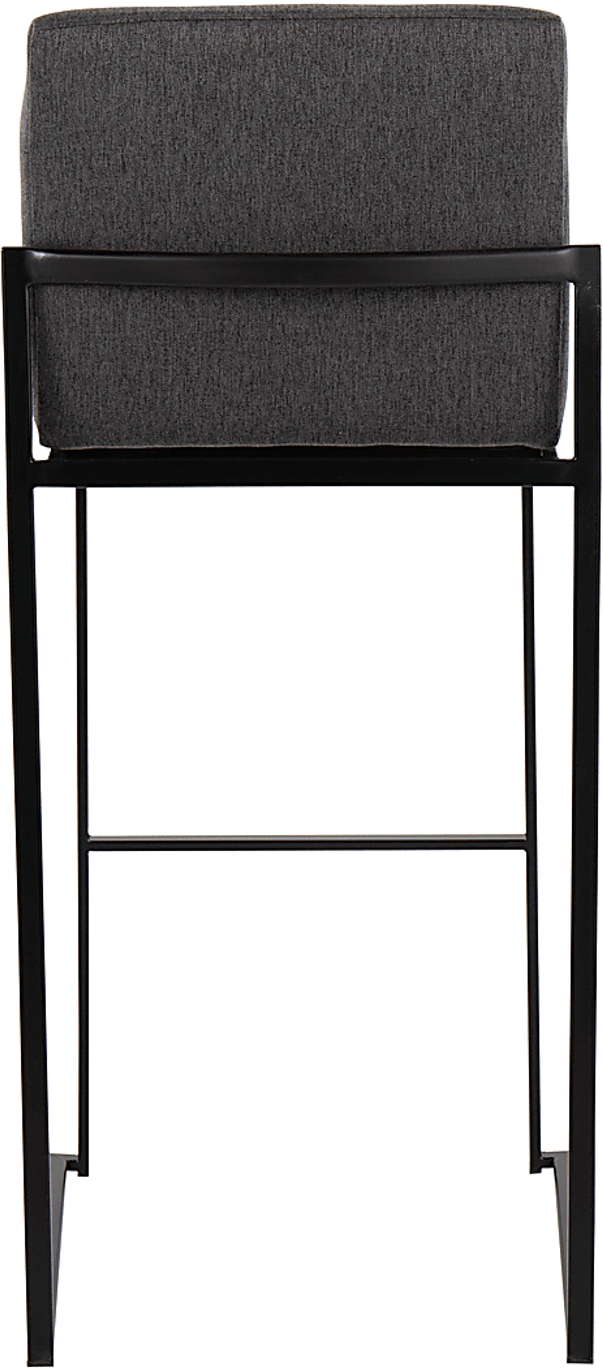 Arelane II Charcoal Barstool, Set of 2 - Image 5
