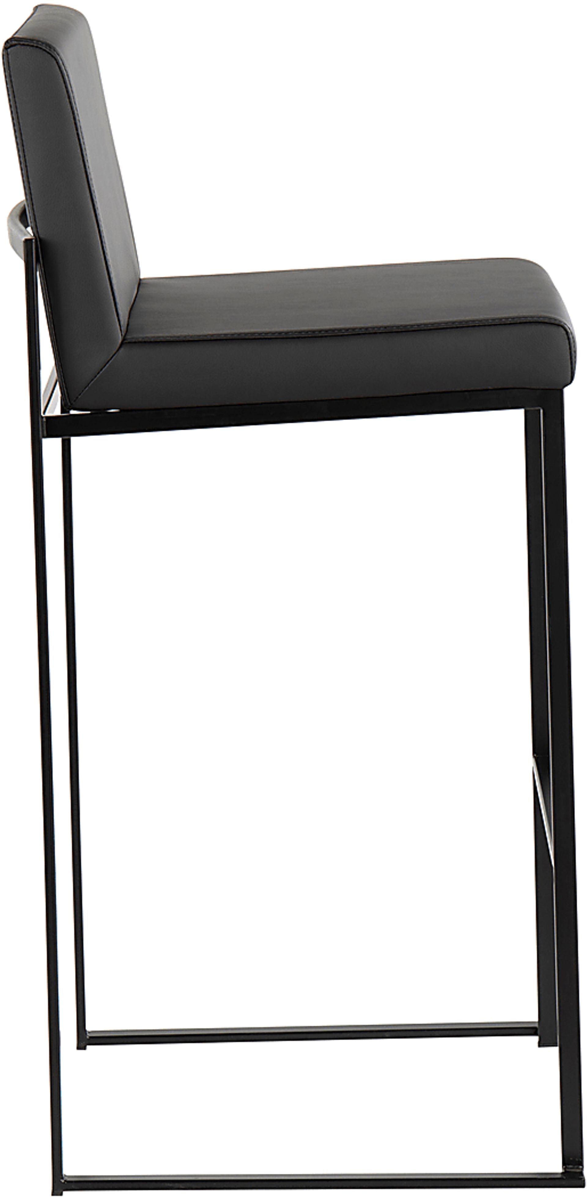 Arelane III Black Barstool, Set of 2 - Image 3
