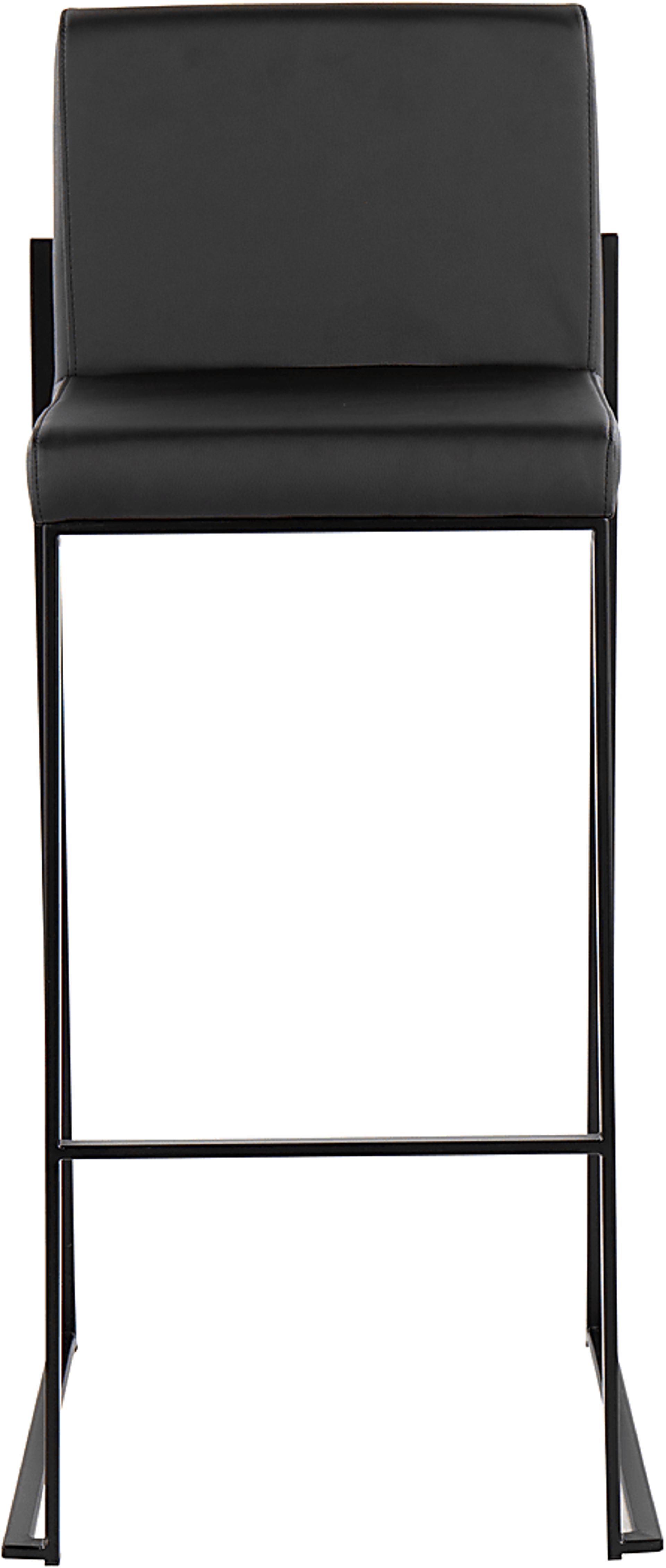 Arelane III Black Barstool, Set of 2 - Image 6