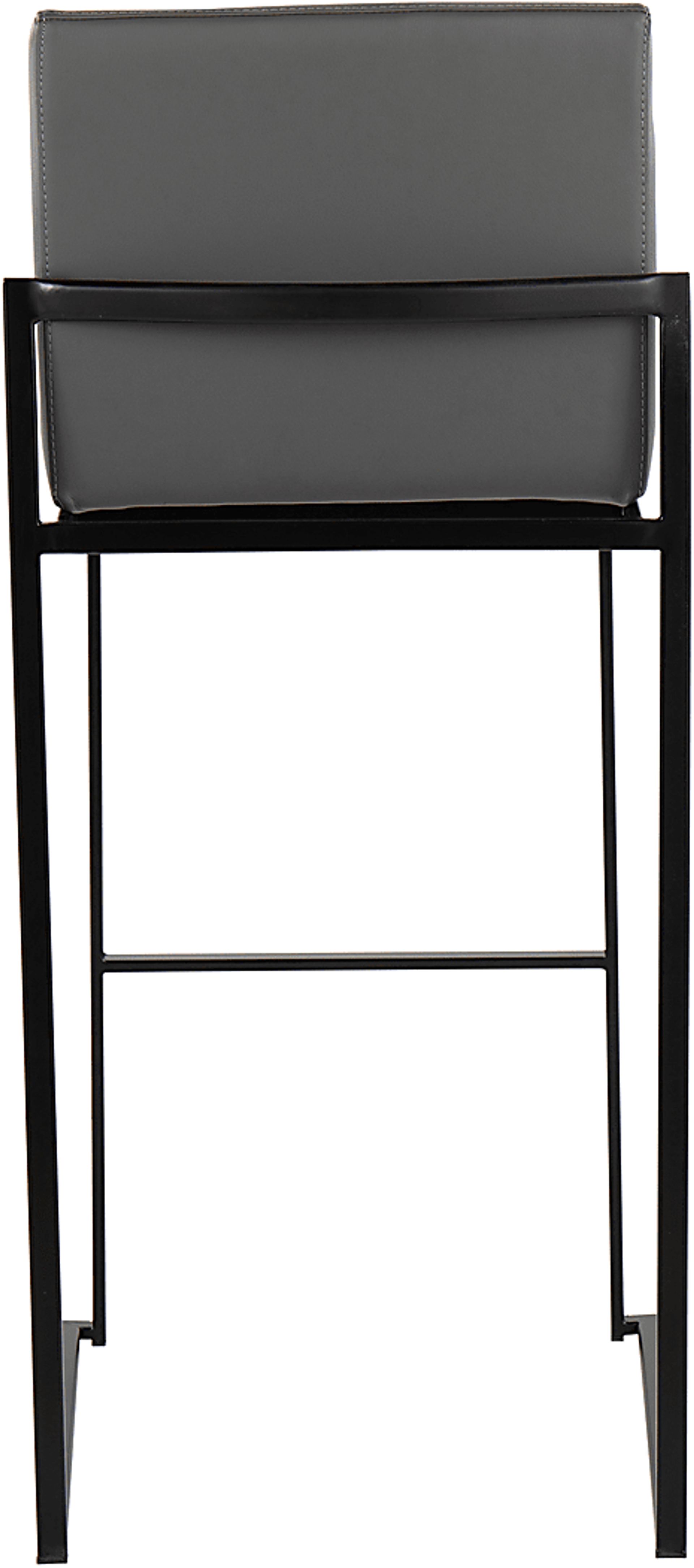 Arelane III Dark Gray Barstool, Set of 2 - Image 5