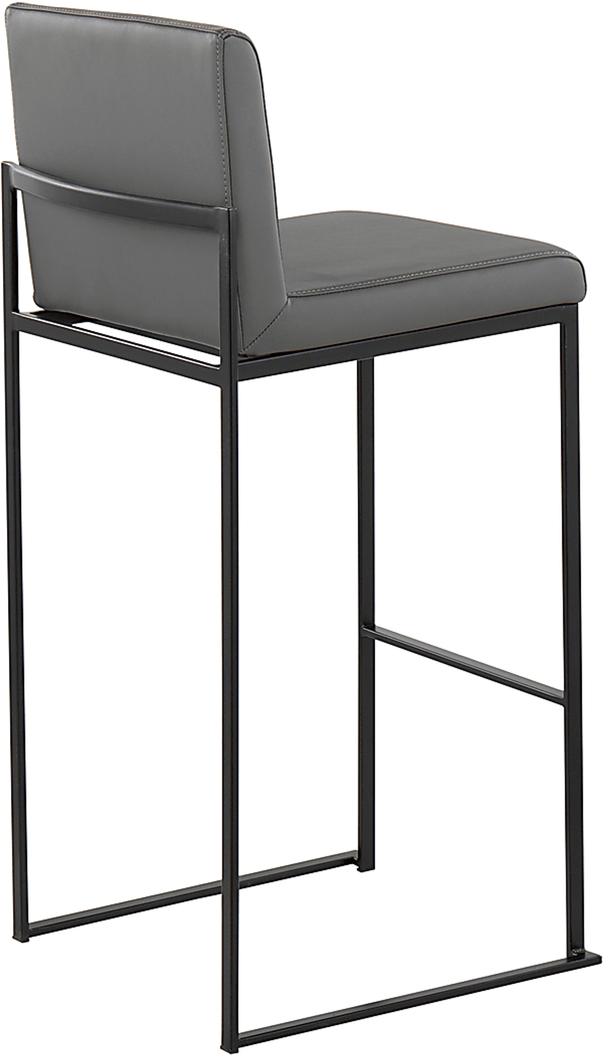 Arelane III Dark Gray Barstool, Set of 2 - Image 6