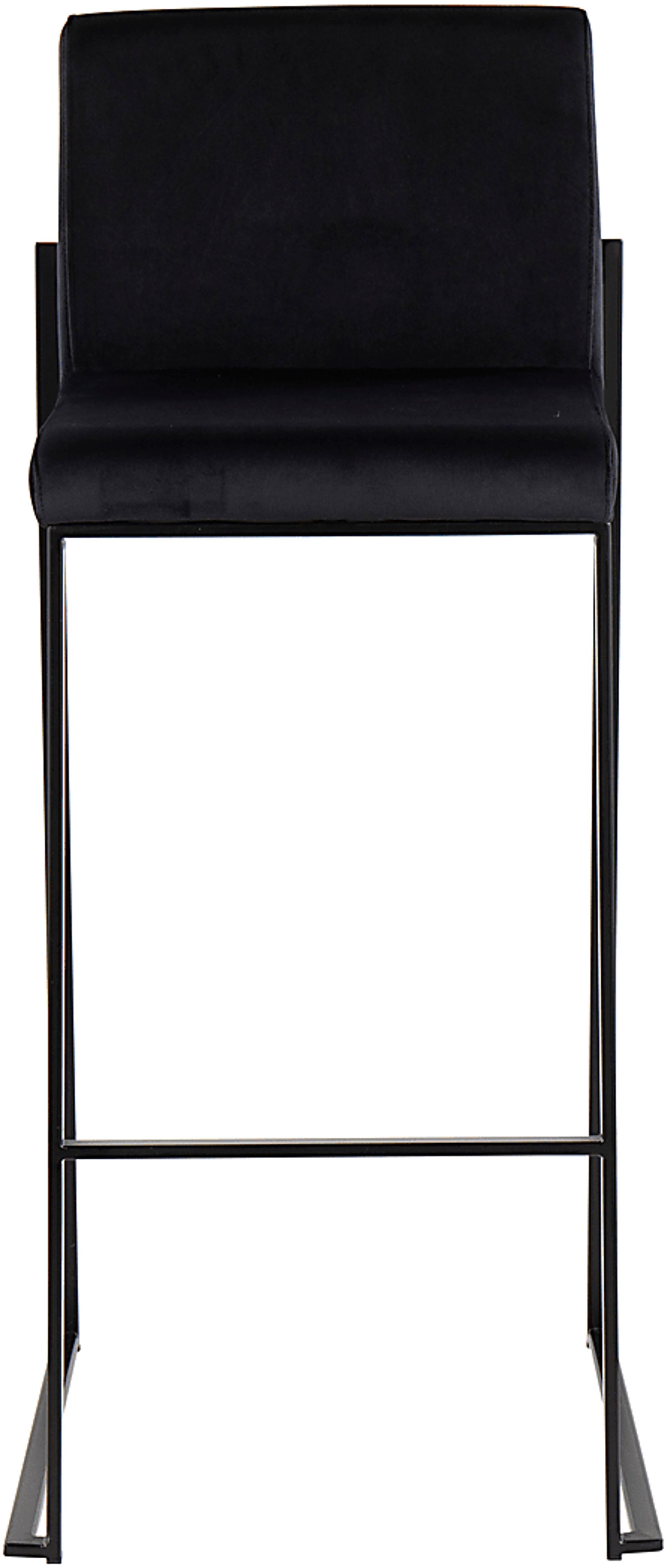 Arelane IV Black Barstool, Set of 2 - Image 6