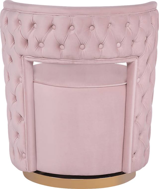 Arelia Lynn Blush Accent Chair - Thumbnail - Image 3