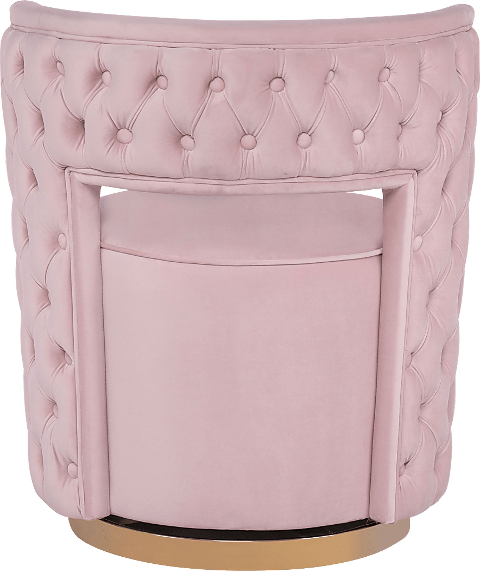Arelia Lynn Blush Accent Chair - Image 3