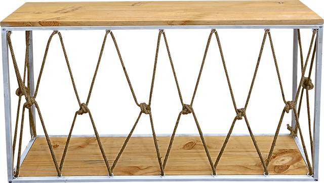 Arelia Natural Sofa Table - Thumbnail - Image 1