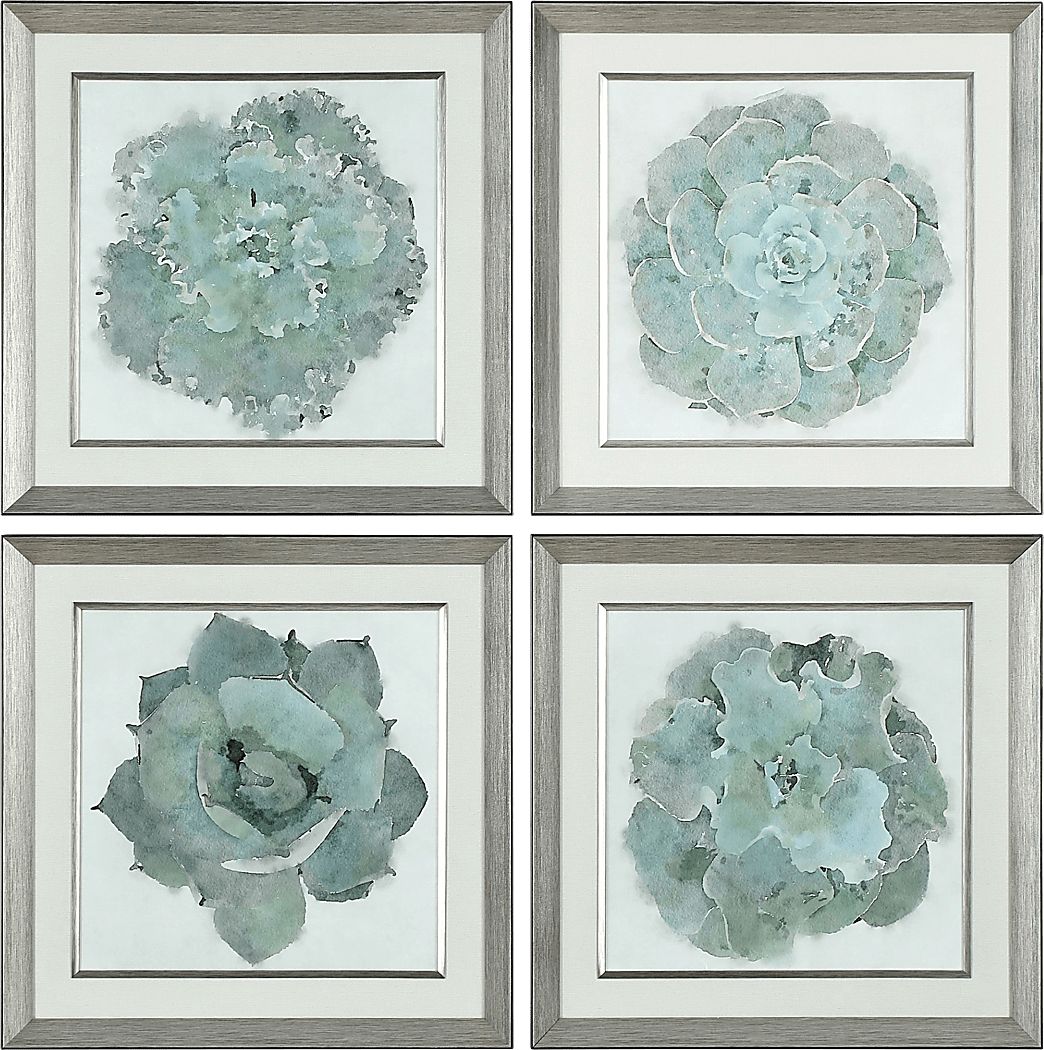 Arely Green Artwork, Set of 4