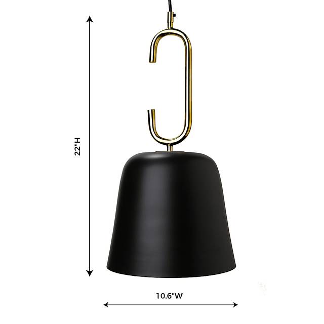 Arenna Elle I Black Pendant - Thumbnail - Image 5
